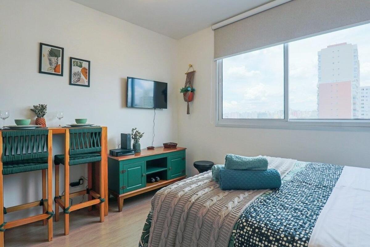 Aconchegante Studio No Bras Com Piscina/Metro Bras Σάο Πάολο Εξωτερικό φωτογραφία