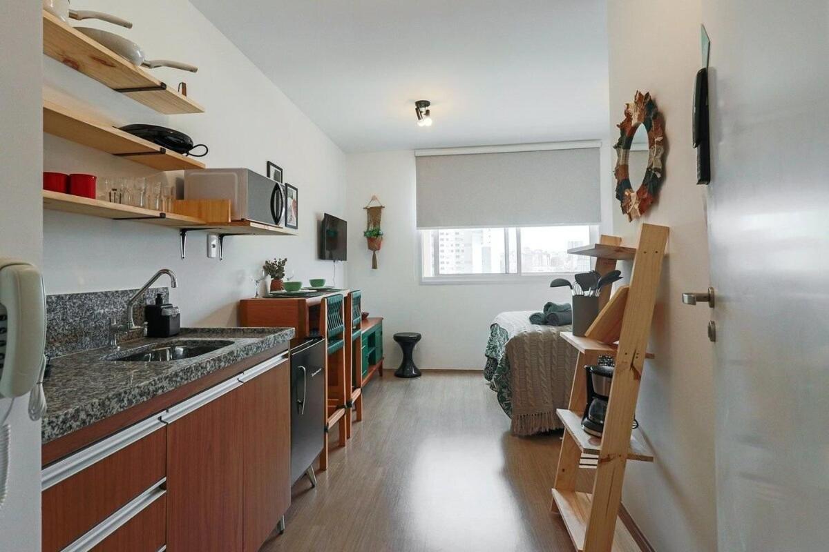 Aconchegante Studio No Bras Com Piscina/Metro Bras Σάο Πάολο Εξωτερικό φωτογραφία